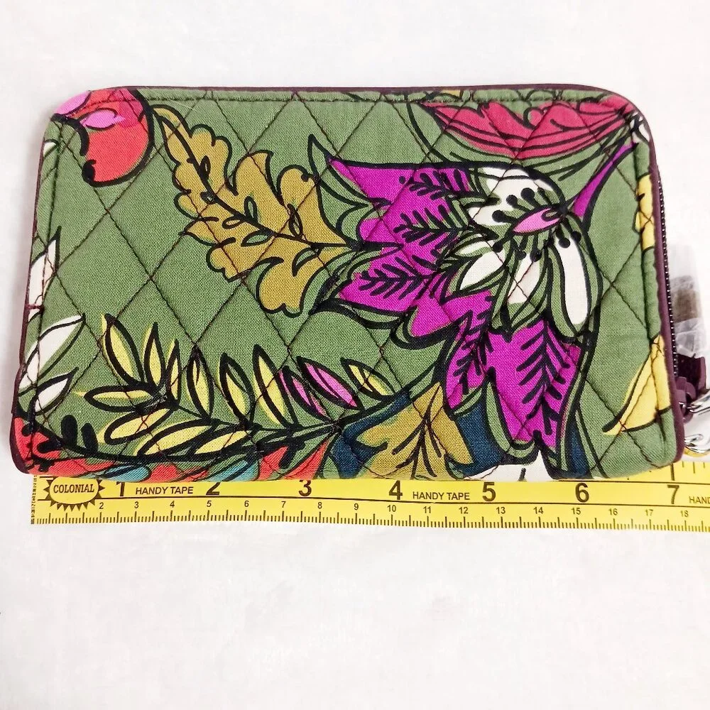 NWT Vera Bradley RFID Grab & Go Wristlet, Autumn Leaves, Approx. 7